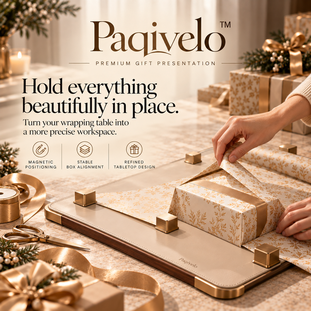 Paqivelo™ Magnetic Gift-Wrap Work Surface