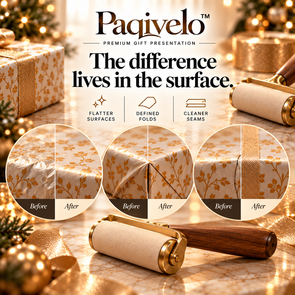 Paqivelo™ Presentation Finishing Roller