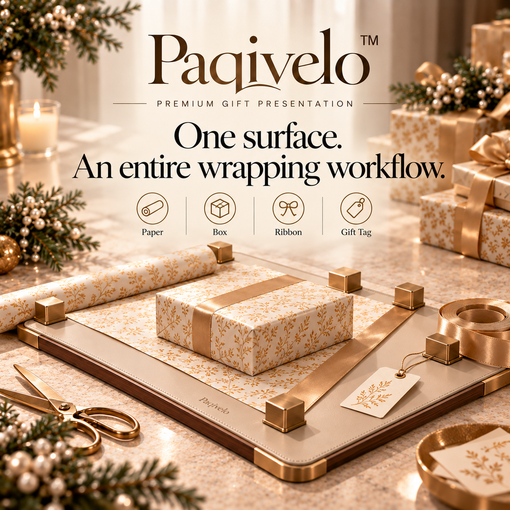 Paqivelo™ Magnetic Gift-Wrap Work Surface