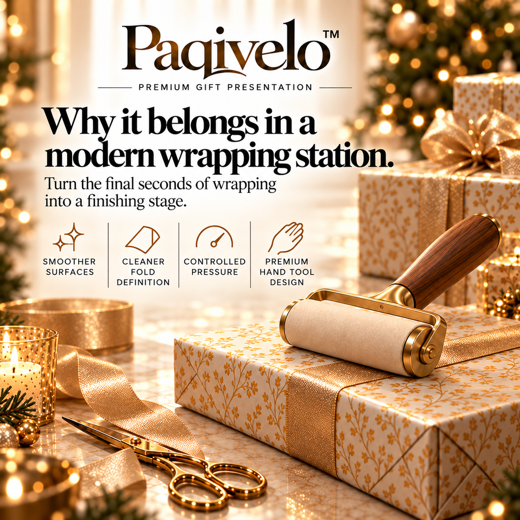 Paqivelo™ Presentation Finishing Roller