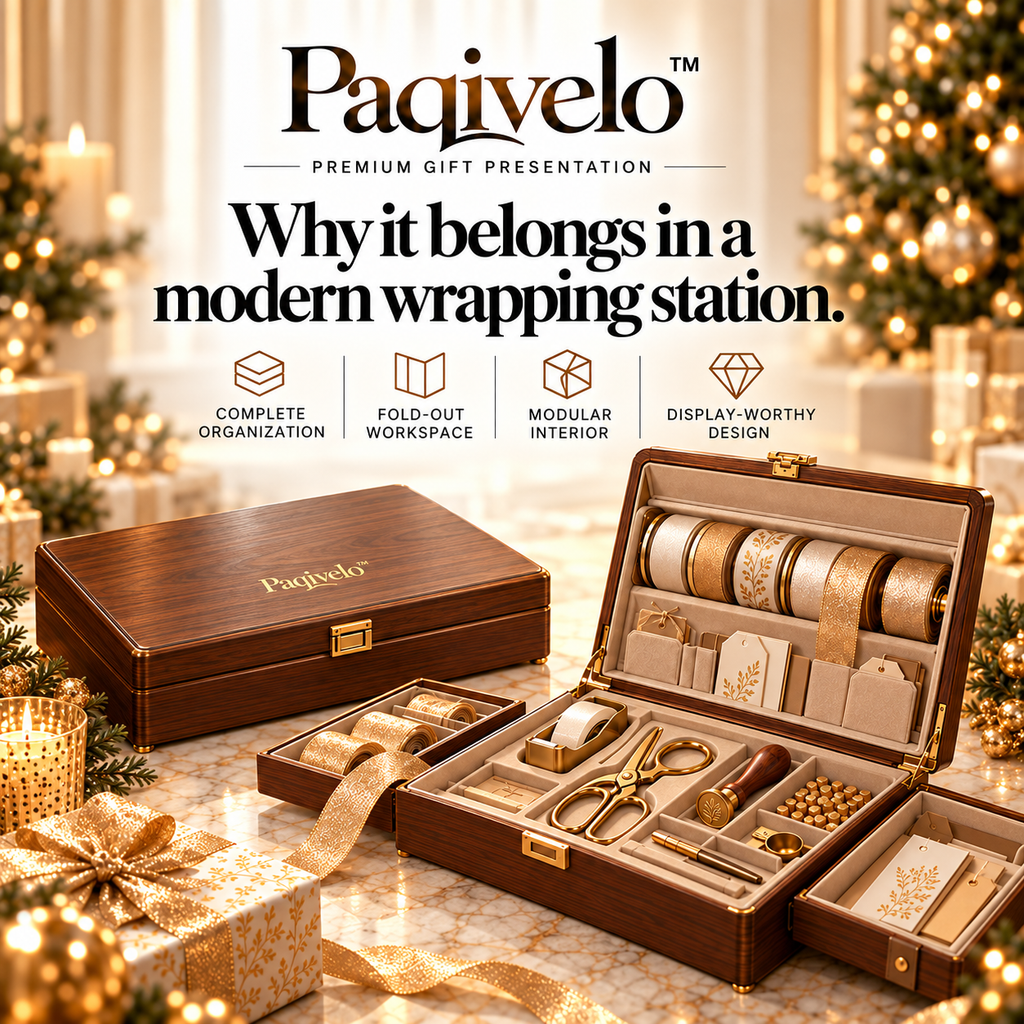 Paqivelo™ Gift Presentation Valet